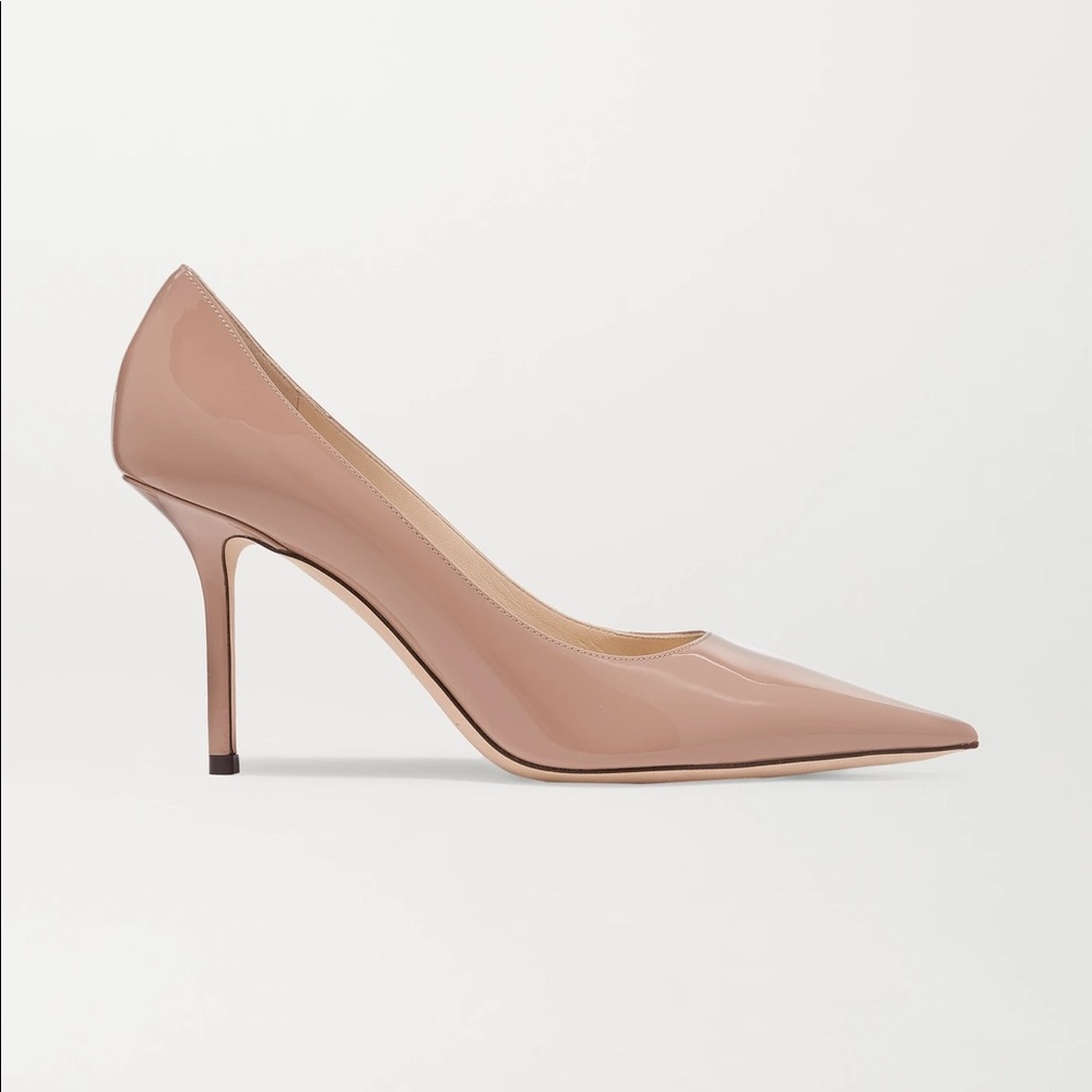 Jimmy Choo Love 85 nude pumps sz 40.5